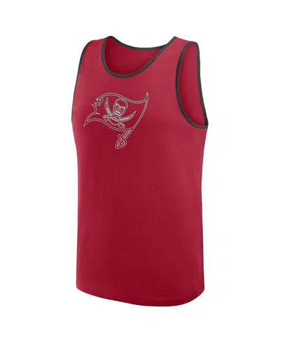 Logo Athletic Men's Red Tampa Bay Buccaneers Unmatched Success Tank Top