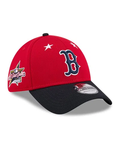 New Era Men's Red/navy Boston Red Sox 2025 Mlb All-star Game 39thirty Flex Hat