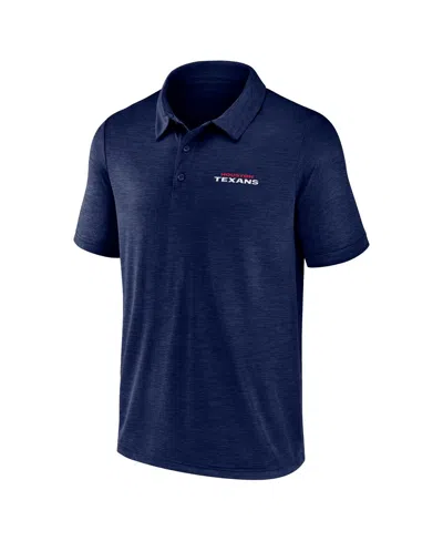Logo Athletic Men's Navy Houston Texans Unstoppable Polo Shirt