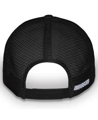 Checkered Flag Sports Men's And Women's Black Ryan Blaney Menards Flame Trucker Adjustable Hat
