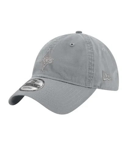 New Era Men's And Women's Gray Las Vegas Aces Core Tonal 9twenty Adjustable Hat