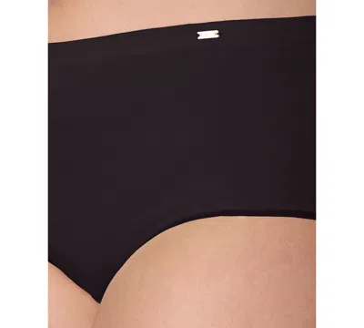 Bali Women's Lux Cotton Essentials High-cut Underwear Dflehc In Black