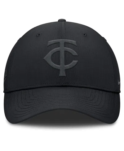 Nike Men's Black Minnesota Twins Primetime Club Performance Adjustable Hat