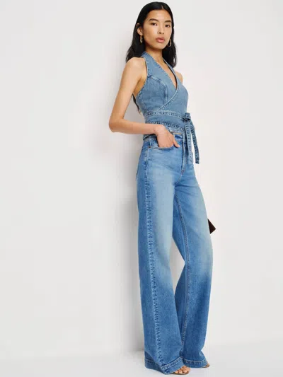 Reformation Bex Super Stretch High Rise Wide Leg Jeans