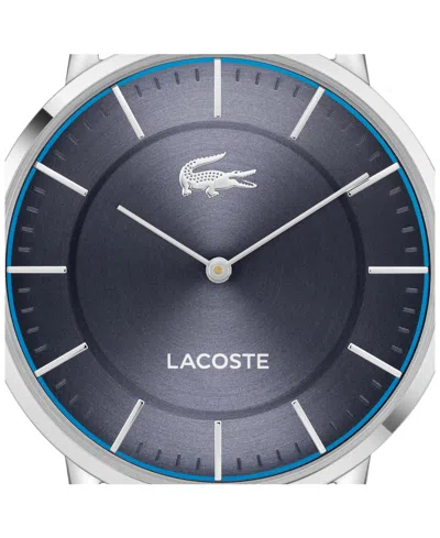 Lacoste Men's Crocorigin Brown Leather Strap Watch, 40.5mm