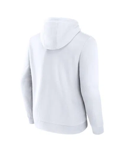 Fanatics Men'sâ White Illinois State Redbirds Primary Logo Pullover Hoodie In White