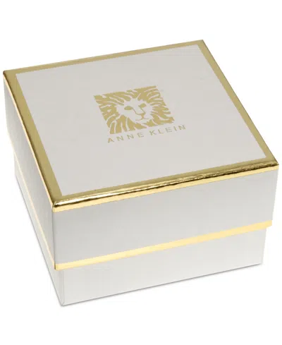 Anne Klein Two-tone Stone Faith Cross Pin