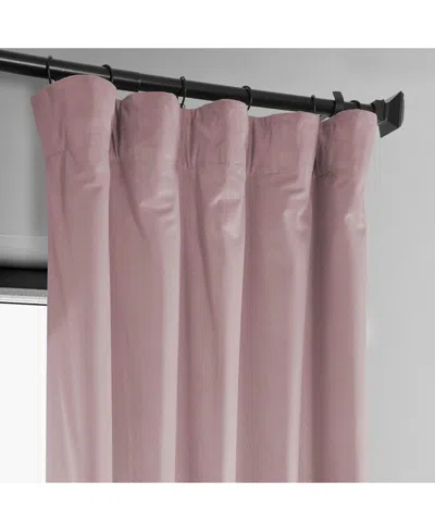 Half Price Drapes Cinema Red Heritage Plush Velvet Room Darkening Curtain