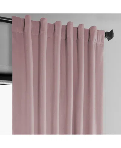 Half Price Drapes Cinema Red Heritage Plush Velvet Room Darkening Curtain
