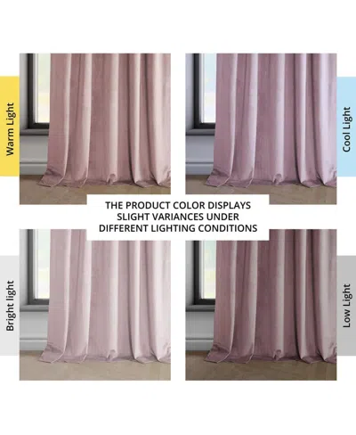 Half Price Drapes Cinema Red Heritage Plush Velvet Room Darkening Curtain