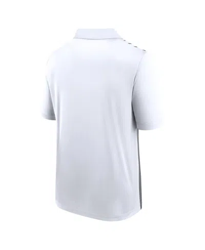 Logo Athletic Men's White/gray Los Angeles Chargers Sandlot Game Polo Shirt