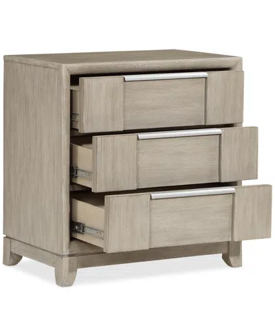 Macy's Kaci Nightstand In Neutral