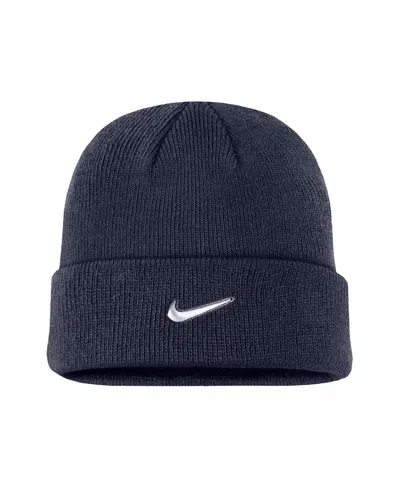 Nike Men's And Women's Navy Paris Saint-germain Terra Cuffed Knit Hat