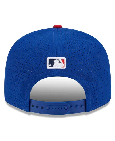 New Era Men's Blue/red Atlanta Braves 2025 Mlb All-star Game Workout Side Patch 9fifty Snapback Hat