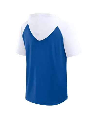 Logo Athletic Men's Royal Indianapolis Colts Prime Hoodie T-shirt