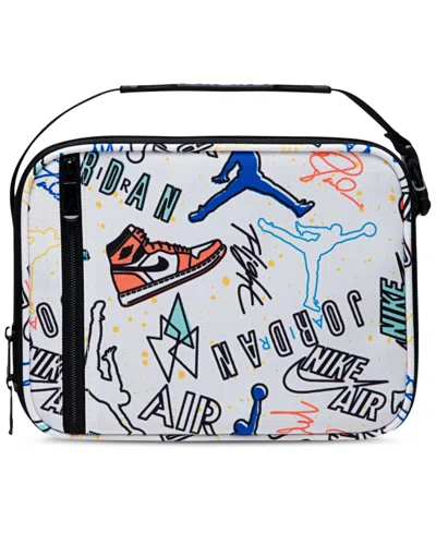 Jordan Little And Big Boys Lunch Box In White
