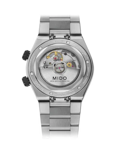 Mido Unisex Multifort 8 Black Swiss Automatic Watch, 40mm