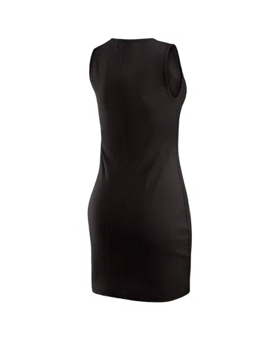 Wear By Erin Andrews Women's X Gracie Hunt Black Pittsburgh Steelers Ribbed Tank Dress