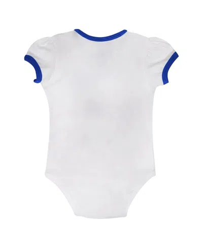 Outerstuff Baby Boys And Girls 2-piece New York Giants Love My Team Bodysuit And Skirt Set In White