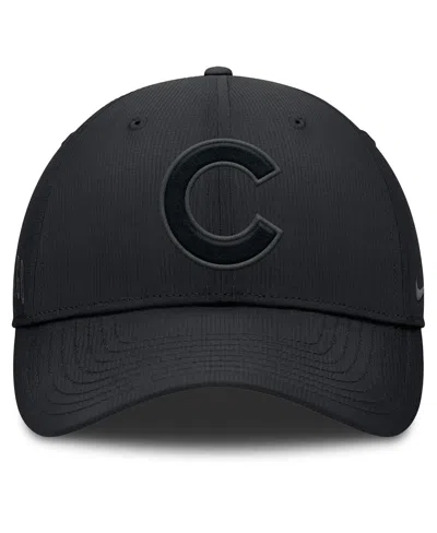 Nike Men's Black Chicago Cubs Primetime Club Performance Adjustable Hat