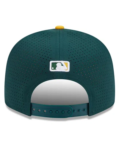 New Era Men's Green/gold Athletics 2025 Mlb All-star Game Side Patch 9fifty Snapback Hat