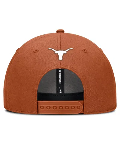Nike Men's Burnt Orange Texas Longhorns Rise Practice Adjustable Hat