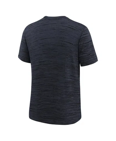 Nike Big Boys And Girls Navy Houston Texans Sideline Velocity Performance T-shirt In Blue