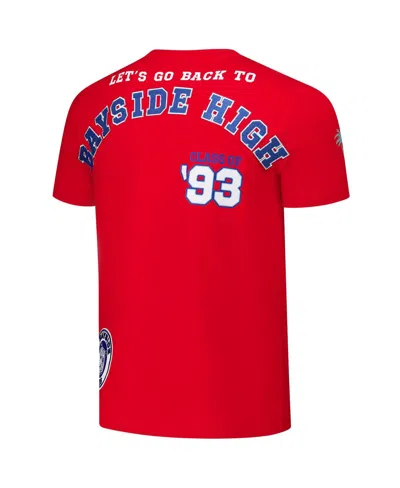 Freeze Max Men's Red Saved By The Bell Bayside High T-shirt In Orange