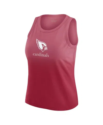 Wear By Erin Andrews Women's X Gracie Hunt Cardinal Arizona Cardinals Ombre Tank Top