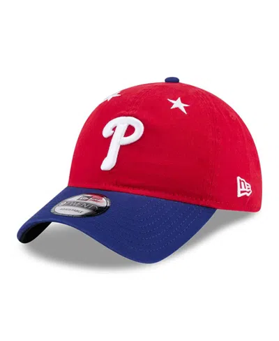 New Era Men's Red/royal Philadelphia Phillies 2025 Mlb All-star Game 9twenty Adjustable Hat