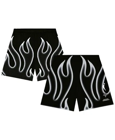 Playa Society Men's And Women's Black Las Vegas Aces Athletic Shorts