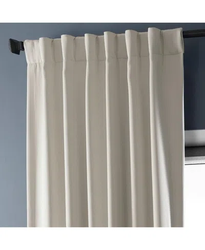 Half Price Drapes Tuscany Green Textured Faux Linen Room Darkening Curtain