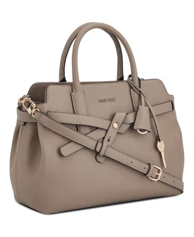 Nine West Lille Triple Compartment Satchel Bag