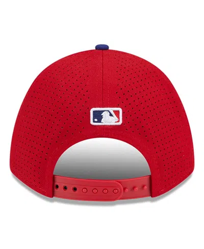 New Era Men's Red/royal Philadelphia Phillies 2025 Mlb All-star Game 9forty M-crown Adjustable Hat