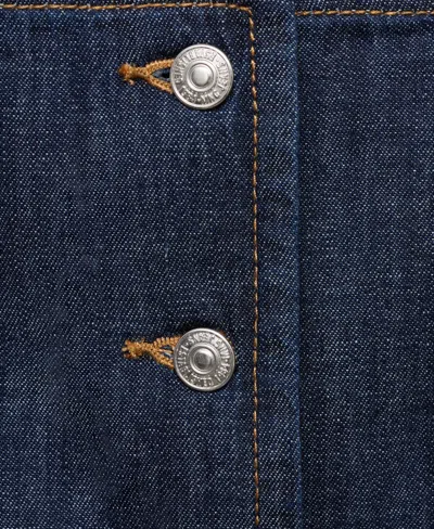 Mango Women's Buttoned Denim Top