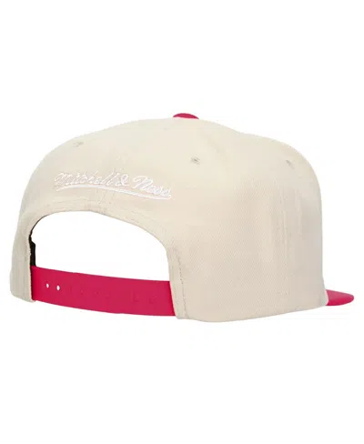 Mitchell & Ness Men's Cream St. Louis Cardinals Cooperstown Collection Basic Flip Snapback Hat