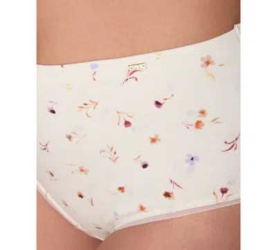 Bali Women's Lux Cotton Essentials High-cut Underwear Dflehc