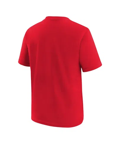 Nike Preschool Red Kansas City Chiefs Wordmark T-shirt In Red