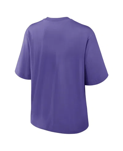 Nike Purple Baltimore Ravens Glory Arch Boxy T-shirt
