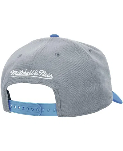 Mitchell & Ness Men's And Women's Gray Los Angeles Angels Basic Coop Pro Adjustable Hat