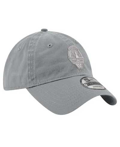 New Era Men's And Women's Gray Chicago Sky Core Tonal 9twenty Adjustable Hat