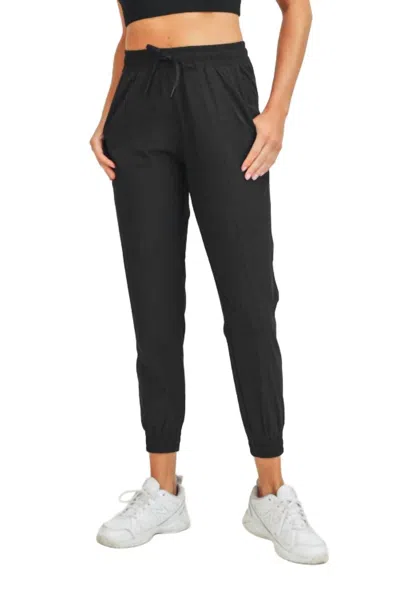 Mono B Essential Joggers In Black