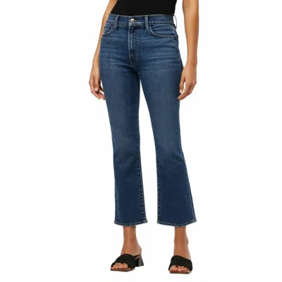 Joe's Jeans Callie Cropped Bootcut Jeans In Dark Medium Wash