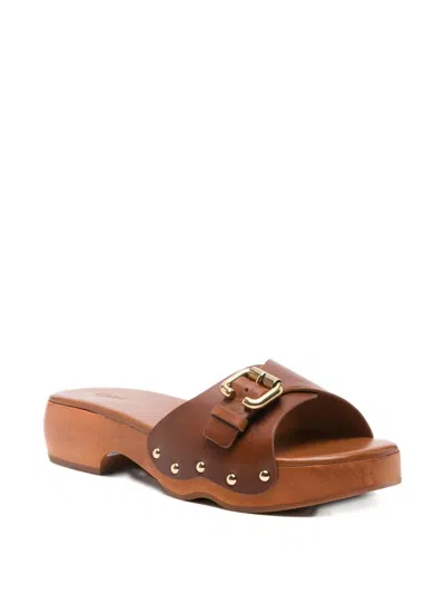 Chloé 40mm Jeanette Slip-on Sandals
