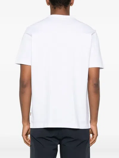 Hugo Boss Chest Print T-shirt In White