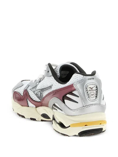 Mizuno Rider 10 Wave Sport Sneakers In White