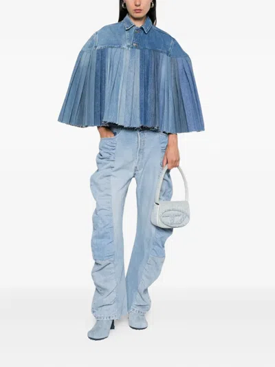 E.l.v Denim E.l.v. Denim Outerwears In Blue