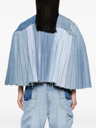 E.l.v Denim E.l.v. Denim Outerwears In Blue