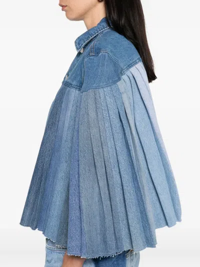 E.l.v Denim E.l.v. Denim Outerwears In Blue