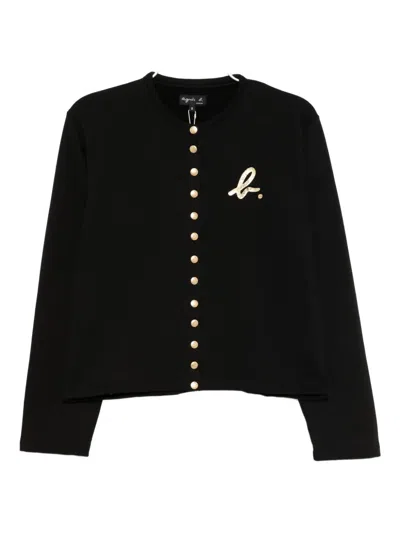 Agnès B. Logo-printed Cardigan